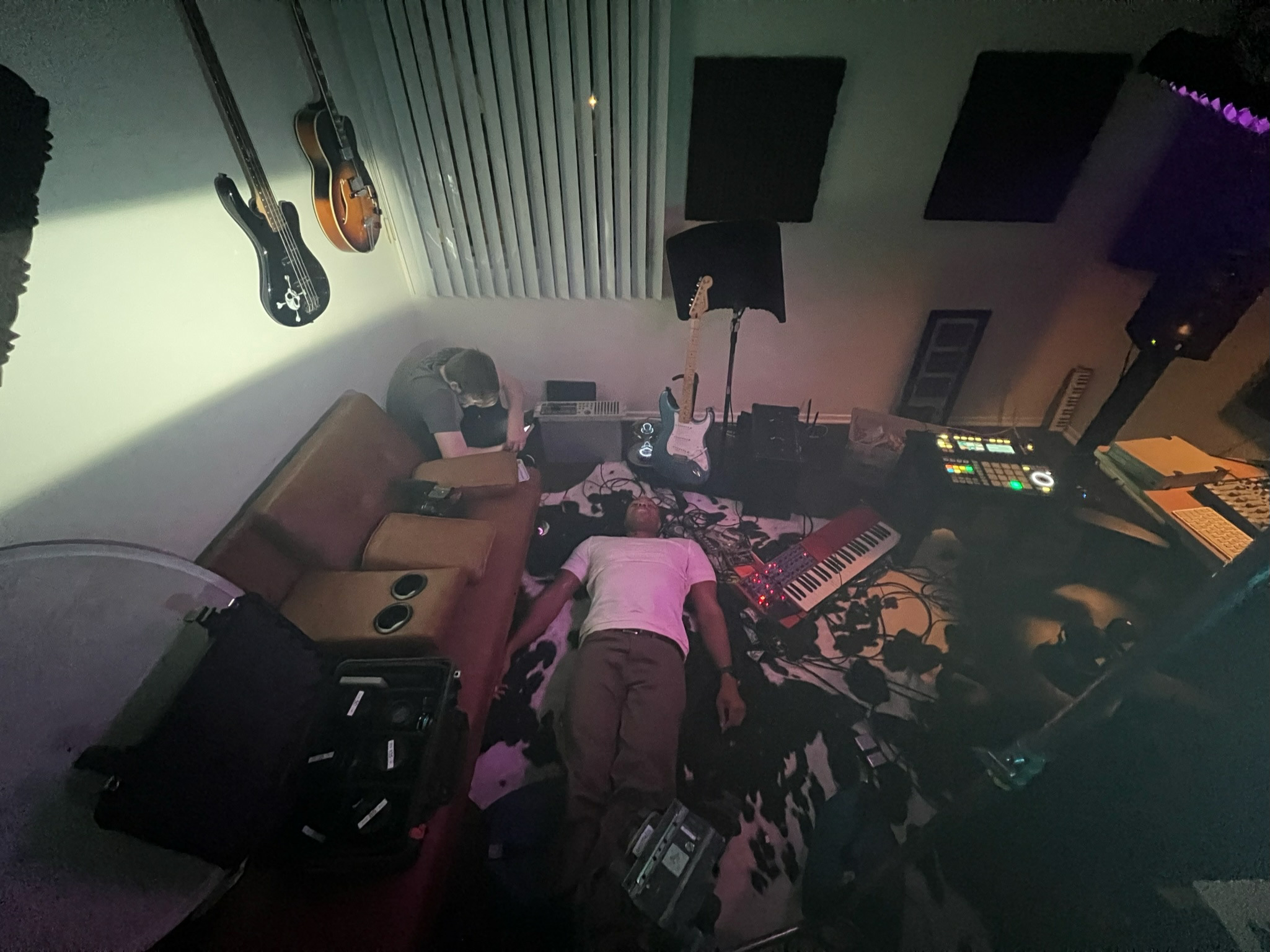 Studio session