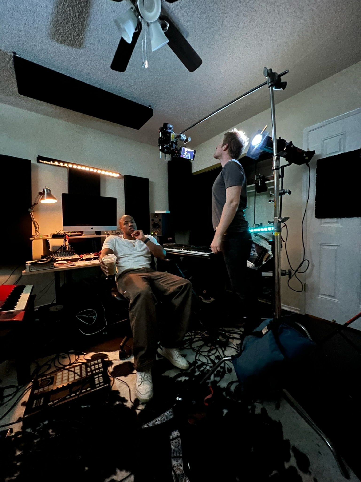 Studio session